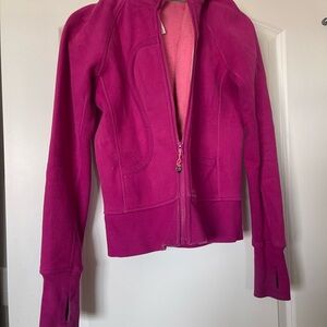 Lululemon Scuba Zip-Up Hoodie - Magenta